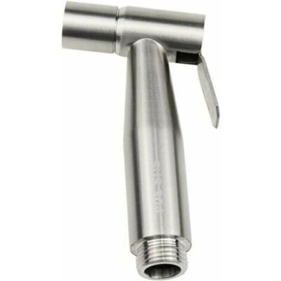 URSUS Douchette Bidet Pour Wc Acier Inoxydable Pulvérisateur De Couches Pulvérisateur À Bidet Manuel Pour L'Hygiène Personnelle Douche Salle De Bain Wc -argent -, - Publicité URSUS Douchette Bidet Pour Wc Acier Inoxydable Pulvérisateur De Couches Pulvérisateur À Bidet Manuel Pour L'Hygiène Personnelle Douche Salle De Bain Wc -argent -, - Publicité