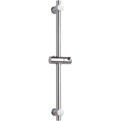 ACKERMAN Barre De Douche En Acier Inoxydable 304, Réglable En Hauteur Et En Inclinaison, Finition Acier Inoxydable Brossé Et Chrome Poli, 66 Cm - Publicité ACKERMAN Barre De Douche En Acier Inoxydable 304, Réglable En Hauteur Et En Inclinaison, Finition Acier Inoxydable Brossé Et Chrome Poli, 66 Cm - Publicité