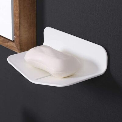 OEM Porte-savon Mural Porte-savon Sans Trou Perforé Porte-savon De Toilette Porte-savon Mural Sans Ventouse Porte-savon Auto-drainant Utipsé Dans La Salle De Bain Douche Distributeur De Savon (blanc) - Publicité OEM Porte-savon Mural Porte-savon Sans Trou Perforé Porte-savon De Toilette Porte-savon Mural Sans Ventouse Porte-savon Auto-drainant Utipsé Dans La Salle De Bain Douche Distributeur De Savon (blanc) - Publicité