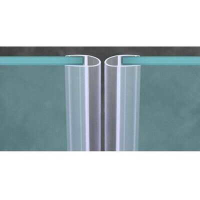 ACKERMAN Joint De Douche, Joint De Baignoire, Joint Mural De Douche, Pour Parois En Verre De 6 Mm/8 Mm/10 Mm/12 Mm D'Épaisseur, Joint De Douche (10 Mm, Type U 550 Cm) - Publicité ACKERMAN Joint De Douche, Joint De Baignoire, Joint Mural De Douche, Pour Parois En Verre De 6 Mm/8 Mm/10 Mm/12 Mm D'Épaisseur, Joint De Douche (10 Mm, Type U 550 Cm) - Publicité