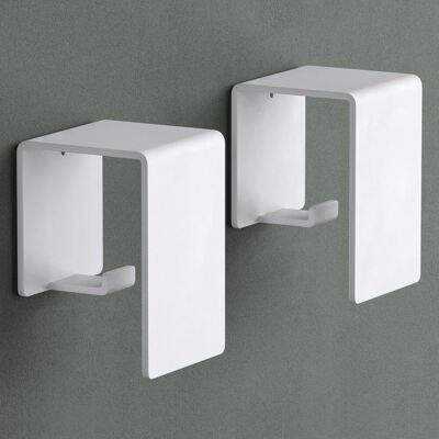 Mai & Mai Porte-serviettes Mural En Acier Au Carbone Support Douche À Susprendre Avec 2 Crochets Cachés Accroche Serviettes Pour Salle De Bain Cuisine Blanc Sablé 6×4×4 Cm Tavrin-01 - Publicité Mai & Mai Porte-serviettes Mural En Acier Au Carbone Support Douche À Susprendre Avec 2 Crochets Cachés Accroche Serviettes Pour Salle De Bain Cuisine Blanc Sablé 6×4×4 Cm Tavrin-01 - Publicité