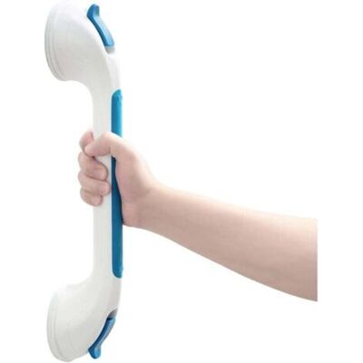 ABYSSE Poignée Ventouse Pour Salle De Bain Barres D'Appui De Douche Forte Prise Pour Handicapés, Seniors, Blessés, Poignée De Douche Support Jusqu'à 109 Kg - Publicité ABYSSE Poignée Ventouse Pour Salle De Bain Barres D'Appui De Douche Forte Prise Pour Handicapés, Seniors, Blessés, Poignée De Douche Support Jusqu'à 109 Kg - Publicité