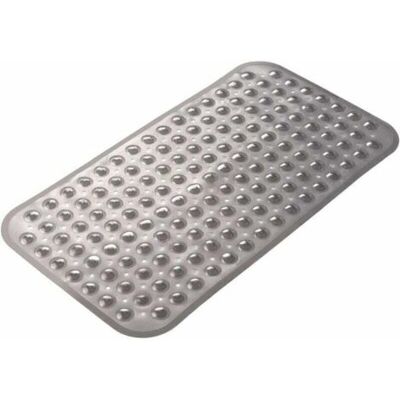 ABYSSE Tapis De Bain, Tapis De Douche Rectangulaire Antidérapant De Taille Moyenne 7038cm Avec Ventouse Et Trous De Drainage, Tapis De Bain Tapis De Salle De Bain Lavable En Machine (gris - Publicité ABYSSE Tapis De Bain, Tapis De Douche Rectangulaire Antidérapant De Taille Moyenne 7038cm Avec Ventouse Et Trous De Drainage, Tapis De Bain Tapis De Salle De Bain Lavable En Machine (gris - Publicité