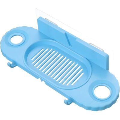 BRINSEA Porte-savon Crochet Boîte À Savon Mural Drain Rectangulaire Bain Liquide Support De Stockage Adapté Pour Salle De Bain Support De Stockage Sans Trace Toilette Sans Poinçon B-ensoleillé - Publicité BRINSEA Porte-savon Crochet Boîte À Savon Mural Drain Rectangulaire Bain Liquide Support De Stockage Adapté Pour Salle De Bain Support De Stockage Sans Trace Toilette Sans Poinçon B-ensoleillé - Publicité