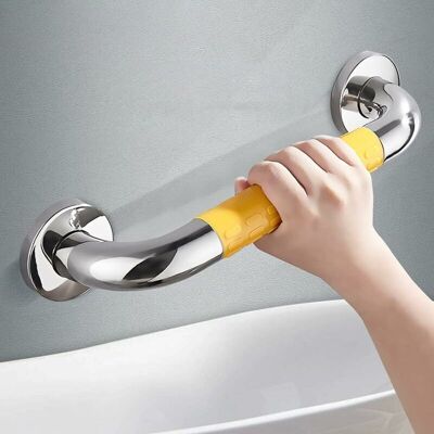 SANS MARQUE Barre D'Appui De Douche, Barre D'Appui Antidérapant Poignée, Barre D'Appui En Acier Inox Murale, Poignée Baignoire De Sécurité De Douche Our Wc, Salle De Bain, Cuisine, Stairway ( 30 Cm Jau - Publicité SANS MARQUE Barre D'Appui De Douche, Barre D'Appui Antidérapant Poignée, Barre D'Appui En Acier Inox Murale, Poignée Baignoire De Sécurité De Douche Our Wc, Salle De Bain, Cuisine, Stairway ( 30 Cm Jau - Publicité