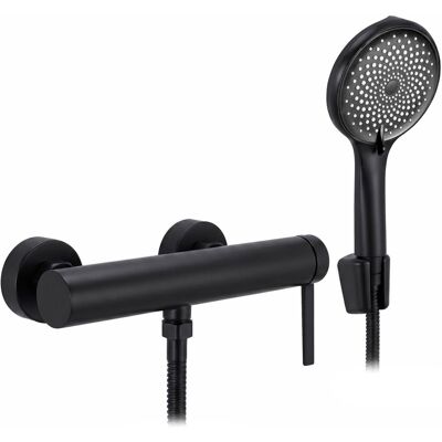 Robinet De Douche Rea Rivo Black - Publicité Robinet De Douche Rea Rivo Black - Publicité