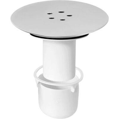 GRASSLIN 1 Bonde De Douche, 90 Mm, Chromé, 115x115x86 Mm, Universel, Receveur - Publicité GRASSLIN 1 Bonde De Douche, 90 Mm, Chromé, 115x115x86 Mm, Universel, Receveur - Publicité