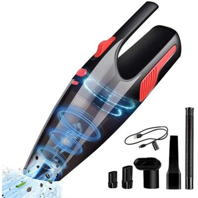 ANGEL CERDA Aspirateur De Voiture Sans Fil, Rechargeable, Silencieux, Utilisation Sur Surfaces Sèches Et Humides, Batterie 2200 Mah. Publicité ANGEL CERDA Aspirateur De Voiture Sans Fil, Rechargeable, Silencieux, Utilisation Sur Surfaces Sèches Et Humides, Batterie 2200 Mah. Publicité
