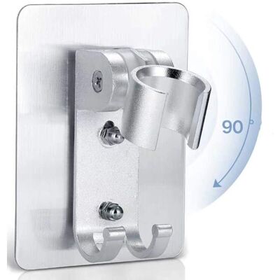 OEM Adhésif Fort Douche Support De La Tête Réglable Douche Porte-wand, Douche À Main Tête Support Mural Avec 2 Crochets De Suspension, Et Pomme De Douche Bidet Pulvérisateur Support Mieux Que Ventouse - Publicité OEM Adhésif Fort Douche Support De La Tête Réglable Douche Porte-wand, Douche À Main Tête Support Mural Avec 2 Crochets De Suspension, Et Pomme De Douche Bidet Pulvérisateur Support Mieux Que Ventouse - Publicité