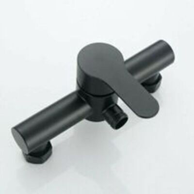 SANS MARQUE Baignoire Robinet De Douche Noir En Acier Inoxydable Salle De Bains Baignoire Robinet De Douche Pommeau De Douche Fixé Au Mur - Publicité SANS MARQUE Baignoire Robinet De Douche Noir En Acier Inoxydable Salle De Bains Baignoire Robinet De Douche Pommeau De Douche Fixé Au Mur - Publicité