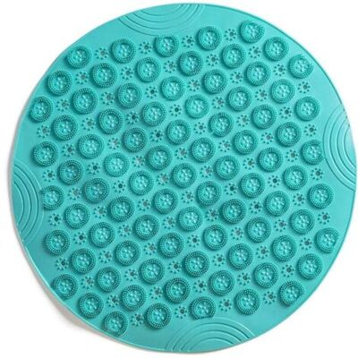 ABYSSE Tapis De Bain De Massage Rond Tapis Douche Antidérapant Tapis De Salle De Bain Tapis De Douche Lavable En Machine Tapis De Baignoire Avec Trous De Drainage Et Ventouses,55x55cm,vert, 1pcs - Publicité ABYSSE Tapis De Bain De Massage Rond Tapis Douche Antidérapant Tapis De Salle De Bain Tapis De Douche Lavable En Machine Tapis De Baignoire Avec Trous De Drainage Et Ventouses,55x55cm,vert, 1pcs - Publicité