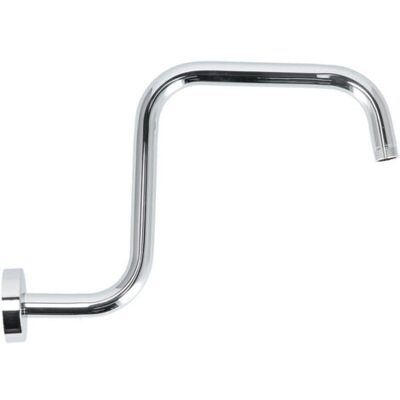 ABYSSE 13in S Forme Bras De Douche Américain En Acier Inoxydable Pommeau De Douche Riser Extension Support Salle De Bains Accessoiregalvanisation - Publicité ABYSSE 13in S Forme Bras De Douche Américain En Acier Inoxydable Pommeau De Douche Riser Extension Support Salle De Bains Accessoiregalvanisation - Publicité