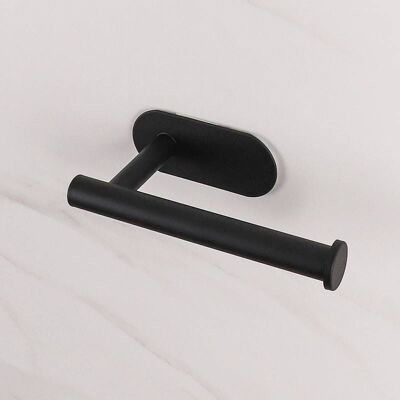 BRINSEA Porte Papier Toilette, Support De Papier Toilette Adhesif, Porte Papier Toilette Noir, Porte Rouleau Papier Mural Sans Percage, Derouleur Papier Wc En Acier Inoxydable - Publicité BRINSEA Porte Papier Toilette, Support De Papier Toilette Adhesif, Porte Papier Toilette Noir, Porte Rouleau Papier Mural Sans Percage, Derouleur Papier Wc En Acier Inoxydable - Publicité