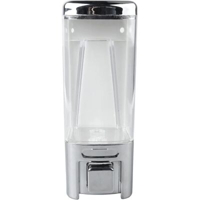 GRASSLIN 1 Distributeur De Savon Mural 480ml Plastique Abs Fenêtre Visible Salle De Bain - Publicité GRASSLIN 1 Distributeur De Savon Mural 480ml Plastique Abs Fenêtre Visible Salle De Bain - Publicité