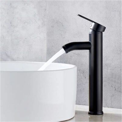 BRINSEA Robinet Noir Mat Cuivre Mitigeur Lavabo Salle De Bain Robinet Eau Chaud Froid Mate Bassin Robinetterie Élégante Et Design Rétro Robinet De Levier Monotrou Vasque Durable - Publicité BRINSEA Robinet Noir Mat Cuivre Mitigeur Lavabo Salle De Bain Robinet Eau Chaud Froid Mate Bassin Robinetterie Élégante Et Design Rétro Robinet De Levier Monotrou Vasque Durable - Publicité