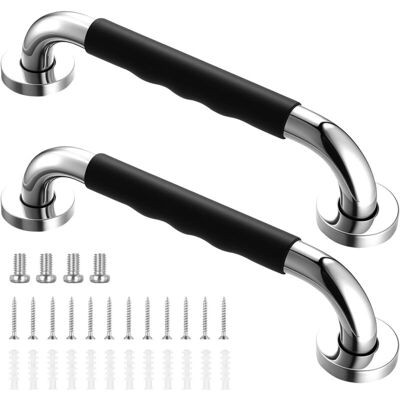 OEM 2 Pcs Barre D'Appui Wc, Barre De -douche Antidérapante, 30 Cm Barres D'Appui Salle De Bain, Poignée -douches En Acier Inoxydable, Barres -douche Baignoire Pour Toilettes Handicapées Enceinte-dou - Publicité OEM 2 Pcs Barre D'Appui Wc, Barre De -douche Antidérapante, 30 Cm Barres D'Appui Salle De Bain, Poignée -douches En Acier Inoxydable, Barres -douche Baignoire Pour Toilettes Handicapées Enceinte-dou - Publicité
