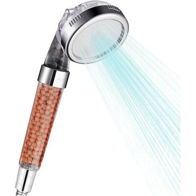 ACKERMAN Ensemble De Pommeau De Douche, Filtration Par Filtre, 3 Réglages, Haute Pression, Jet Économiseur D'Eau, Douchette À Main Pour Peau Sèche Et Cheveux (sans Flexible) - Publicité ACKERMAN Ensemble De Pommeau De Douche, Filtration Par Filtre, 3 Réglages, Haute Pression, Jet Économiseur D'Eau, Douchette À Main Pour Peau Sèche Et Cheveux (sans Flexible) - Publicité