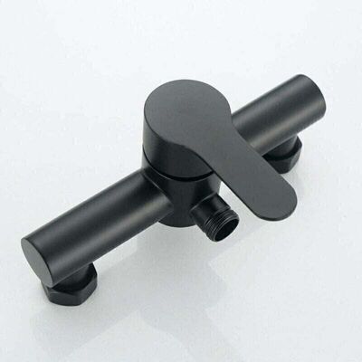 Scotch Baignoire Robinet De Douche Noir En Acier Inoxydable Salle De Bains Baignoire Robinet De Douche Pommeau De Douche Fixé Au Mur - Publicité Scotch Baignoire Robinet De Douche Noir En Acier Inoxydable Salle De Bains Baignoire Robinet De Douche Pommeau De Douche Fixé Au Mur - Publicité