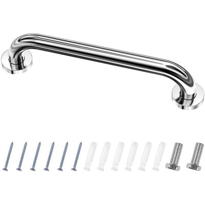 OEM Barre D'Appui Wc, Acier Inox Maintien Poignée Douche, 40cm Barre D'Appui Salle De Bain Coudée, Baignoire Main Courante Inoxydable Âgées/enfants - Publicité OEM Barre D'Appui Wc, Acier Inox Maintien Poignée Douche, 40cm Barre D'Appui Salle De Bain Coudée, Baignoire Main Courante Inoxydable Âgées/enfants - Publicité