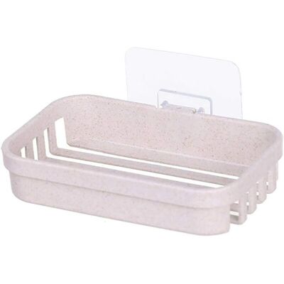 URSUS Porte Savon, Distributeur De Savon De Drainage Mural Non Marquant, Peut Garder Le Savon Sec Et Facile À Nettoyer, Utilisé Dans Les Douches, Les Salles De Bain (beige)-ensoleillé - Publicité URSUS Porte Savon, Distributeur De Savon De Drainage Mural Non Marquant, Peut Garder Le Savon Sec Et Facile À Nettoyer, Utilisé Dans Les Douches, Les Salles De Bain (beige)-ensoleillé - Publicité