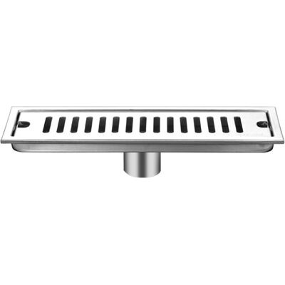 HEAT Bonde De Douche Longue En Acier Inoxydable, Déodorante Et Amovible, Pour Salle De Bain Ou Hôtel, 30 Cm De Diamètre, Évacuation Centrale. Publicité HEAT Bonde De Douche Longue En Acier Inoxydable, Déodorante Et Amovible, Pour Salle De Bain Ou Hôtel, 30 Cm De Diamètre, Évacuation Centrale. Publicité