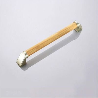 ABYSSE Barre D'Appui Murale En Bois Naturel, Barre De Douche Aspect Bois Pour Salle De Bain, Barres D'Appui Pour Toilettes (44 Cm) - Publicité ABYSSE Barre D'Appui Murale En Bois Naturel, Barre De Douche Aspect Bois Pour Salle De Bain, Barres D'Appui Pour Toilettes (44 Cm) - Publicité