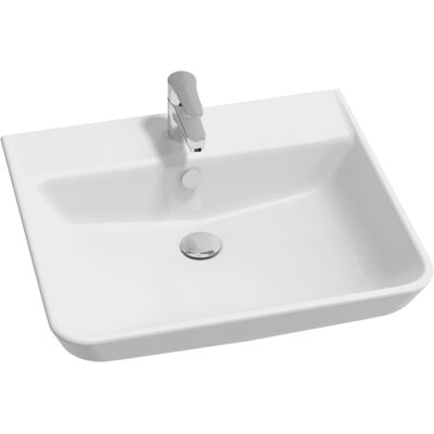 JACOB DELAFON Lavabo Pmr Non Meule 60 Cm - Publicité JACOB DELAFON Lavabo Pmr Non Meule 60 Cm - Publicité