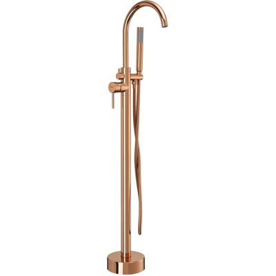 Robinet De Baignoire Sur Pied Rea Lungo Copper - Publicité Robinet De Baignoire Sur Pied Rea Lungo Copper - Publicité