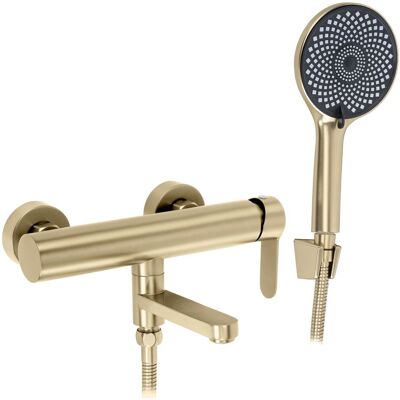 Robinet De Baignoire Rea Arcos Brush Gold - Publicité Robinet De Baignoire Rea Arcos Brush Gold - Publicité