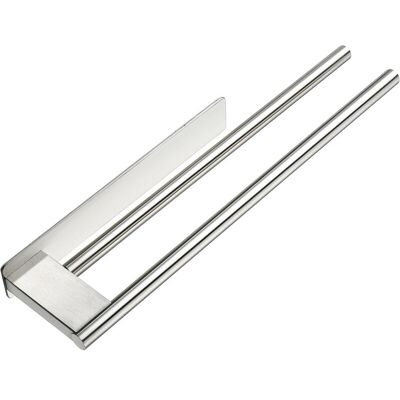 URSUS Porte-serviettes Sans Perçage En Acier Inoxydable Double Porte-serviettes Auto-adhésif À Deux Bras Invité Porte-serviettes Mural Pour Salle De Bain Cuisine( Argent) - Publicité URSUS Porte-serviettes Sans Perçage En Acier Inoxydable Double Porte-serviettes Auto-adhésif À Deux Bras Invité Porte-serviettes Mural Pour Salle De Bain Cuisine( Argent) - Publicité