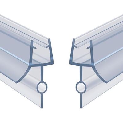 Zanussi Flintronic Joint Porte Douche, 40cm 2pcs Barrière De Douche Pour Vitre 4-6mm, Joint De Douche Pour Paroi En Verre, Joint D'Étanchéité Cabine Douche Barrière Pliable, Pvc Extra-épais (transparent) - Publicité Zanussi Flintronic Joint Porte Douche, 40cm 2pcs Barrière De Douche Pour Vitre 4-6mm, Joint De Douche Pour Paroi En Verre, Joint D'Étanchéité Cabine Douche Barrière Pliable, Pvc Extra-épais (transparent) - Publicité