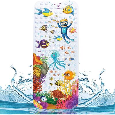 Generic Tapis De Baignoire Antidérapant De Douche Avec Ventouses,tapis De Bain Antidérapant Avec Ventouses,très Approprié Pour Les Personnes Agées,100 X 40cm - Publicité Generic Tapis De Baignoire Antidérapant De Douche Avec Ventouses,tapis De Bain Antidérapant Avec Ventouses,très Approprié Pour Les Personnes Agées,100 X 40cm - Publicité