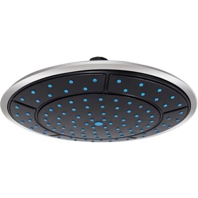 ABYSSE 1pcs Douche Actionnée Par Pluie De Forme Ronde En Plastique De 25cm Accessoires Cabine De Buse De Tête De Toit Dessus De La Chambre - Publicité ABYSSE 1pcs Douche Actionnée Par Pluie De Forme Ronde En Plastique De 25cm Accessoires Cabine De Buse De Tête De Toit Dessus De La Chambre - Publicité