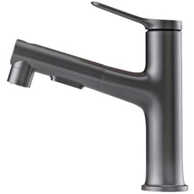 ABYSSE (gris)robinet De Salle De Bain Avec Pulvérisateur Extractible - Trois Modes D'Eau, Robinet De Salle De Bain À Un Trou, Parfait Pour Les Salles De Bain Familiales Et Modernes - Publicité ABYSSE (gris)robinet De Salle De Bain Avec Pulvérisateur Extractible - Trois Modes D'Eau, Robinet De Salle De Bain À Un Trou, Parfait Pour Les Salles De Bain Familiales Et Modernes - Publicité