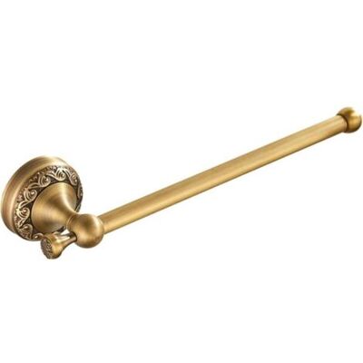 ABYSSE Porte-serviettes Mural Pour Salle De Bain, Porte-serviettes De Bain, Motif Sculpté En Laiton Antique, Bronze Brossé - Publicité ABYSSE Porte-serviettes Mural Pour Salle De Bain, Porte-serviettes De Bain, Motif Sculpté En Laiton Antique, Bronze Brossé - Publicité
