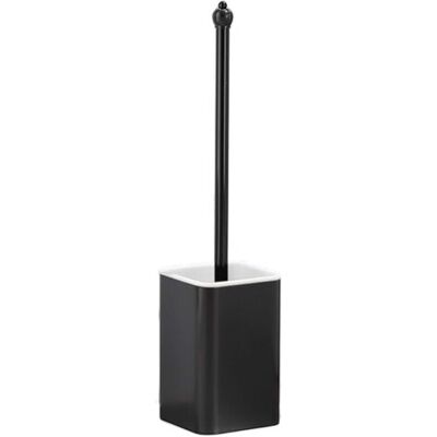 ABYSSE Brosse Wc Avec Support, Brosse Wc En Nylon Ultra-doux Avec Support De Brosse Wc, Cadre En Aluminium, Espace Au Mur Et Vertical, Pas D'Accumulation D'Eau (couleur : Noir) - Publicité ABYSSE Brosse Wc Avec Support, Brosse Wc En Nylon Ultra-doux Avec Support De Brosse Wc, Cadre En Aluminium, Espace Au Mur Et Vertical, Pas D'Accumulation D'Eau (couleur : Noir) - Publicité