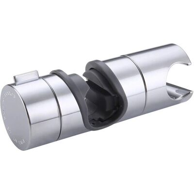 MOXIE Support Douche 18-25mm Diamètre Support Douchette Salle De Bain Accessoires Colonne De Douche Réglable Remplacement Support De Pommeau De Douche Abs Chromée, Pb4-ch - Publicité MOXIE Support Douche 18-25mm Diamètre Support Douchette Salle De Bain Accessoires Colonne De Douche Réglable Remplacement Support De Pommeau De Douche Abs Chromée, Pb4-ch - Publicité