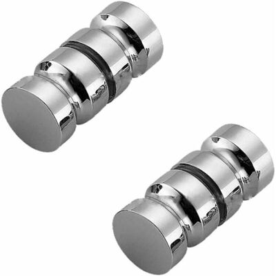 Scotch Lot De 2 Boutons De Porte De Douche Ronds En Acier Inoxydable 304 Chromé Poli, - Publicité Scotch Lot De 2 Boutons De Porte De Douche Ronds En Acier Inoxydable 304 Chromé Poli, - Publicité