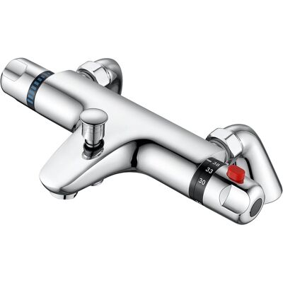 OEM Robinet De Mélangeur De Douche De Bain Thermostatique, Robinets De Baignoire Thermostatique Montés Sur Pont, Robinets De Mélangeur De Bain Thermostatique Avec Douche, 180mm - Publicité OEM Robinet De Mélangeur De Douche De Bain Thermostatique, Robinets De Baignoire Thermostatique Montés Sur Pont, Robinets De Mélangeur De Bain Thermostatique Avec Douche, 180mm - Publicité