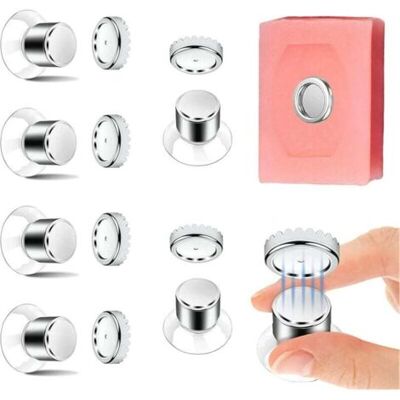 ABYSSE Lot De 6 Porte-savon Magnétique, Porte-savon À Ventouse - Fixation Solide, Porte-savon De Douche Sans Perçage, Porte-savon Aimanté En Acier Inoxydable Pour Salle De Bain Et Cuisine - Publicité ABYSSE Lot De 6 Porte-savon Magnétique, Porte-savon À Ventouse - Fixation Solide, Porte-savon De Douche Sans Perçage, Porte-savon Aimanté En Acier Inoxydable Pour Salle De Bain Et Cuisine - Publicité