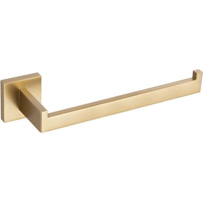 PELTOR Porte-serviettes 304 En Acier Inoxydable - Porte-serviettes Mural - Fixation Par Vis - Doré Chromé Brossé - Publicité PELTOR Porte-serviettes 304 En Acier Inoxydable - Porte-serviettes Mural - Fixation Par Vis - Doré Chromé Brossé - Publicité
