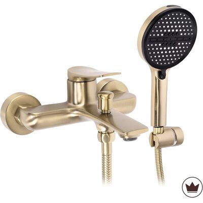 Robinet De Baignoire Rea Premium Vison Brush Gold - Publicité Robinet De Baignoire Rea Premium Vison Brush Gold - Publicité