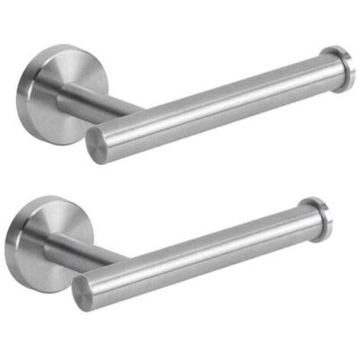 ABYSSE Porte-papier Hygiénique Pour Salle De Bain-2pcs , Porte-rouleau De Papier Toilette Mural En Acier Inoxydable Antirouille Pour Salle De Bain, Cuisine, Salle D'Eau - Publicité ABYSSE Porte-papier Hygiénique Pour Salle De Bain-2pcs , Porte-rouleau De Papier Toilette Mural En Acier Inoxydable Antirouille Pour Salle De Bain, Cuisine, Salle D'Eau - Publicité