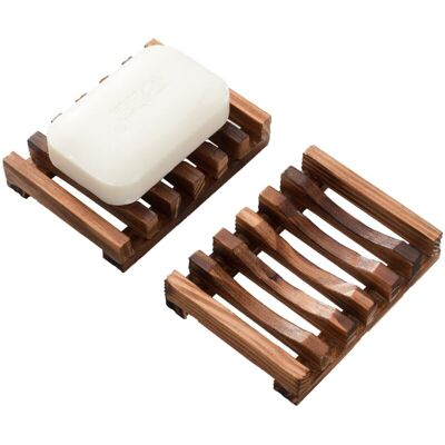 BRINSEA Porte-savon En Bois Pour Douche, Lot De 3, Support De Barre Auto-drainant Pour Salle De Bain, Plateau Économiseur De Savon Pour Savon Fait Maison - Publicité BRINSEA Porte-savon En Bois Pour Douche, Lot De 3, Support De Barre Auto-drainant Pour Salle De Bain, Plateau Économiseur De Savon Pour Savon Fait Maison - Publicité