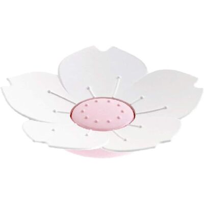 BRINSEA Porte-savon En Forme De Fleur De Cerisier Avec Drainage, Porte-savon Décoratif À Double Couche, Porte-savon Pour Salle De Bain, Cuisine, 2 Couleurs (blanc)-ensoleillé - Publicité BRINSEA Porte-savon En Forme De Fleur De Cerisier Avec Drainage, Porte-savon Décoratif À Double Couche, Porte-savon Pour Salle De Bain, Cuisine, 2 Couleurs (blanc)-ensoleillé - Publicité