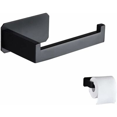 BRAST Devidoir Papier Toilette Acier Inoxydable Derouleur Papier Toilette Mural Original Sans Percage Noir Porte Papier Toilette Adhesif 3m Pour Decoration Salle De Bain Wc Accessoire Cuisine - Publicité BRAST Devidoir Papier Toilette Acier Inoxydable Derouleur Papier Toilette Mural Original Sans Percage Noir Porte Papier Toilette Adhesif 3m Pour Decoration Salle De Bain Wc Accessoire Cuisine - Publicité