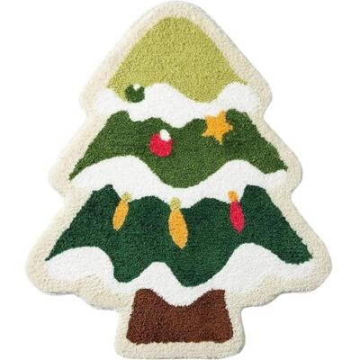 ABYSSE Tapis De Bain Sapin De Noël Pour Salon, Tapis Vert Avec Une Excellente Absorption Et Une Grande Facilité De Lavage, Tapis De Douche Antidérapant, Tapis De Porte De Baignoire Doux, Épais Et Durable, Dé - Publicité ABYSSE Tapis De Bain Sapin De Noël Pour Salon, Tapis Vert Avec Une Excellente Absorption Et Une Grande Facilité De Lavage, Tapis De Douche Antidérapant, Tapis De Porte De Baignoire Doux, Épais Et Durable, Dé - Publicité