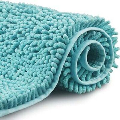 ABYSSE Tapis De Bain Antidérapant À Poils Longs En Microfibre Chenille 35x60 Cm, Tapis De Sol Lavable En Machine Avec Microfibre Chenille Douce Absorbant L'Eau Pour Bain, Douche Et Salle De Bain - Publicité ABYSSE Tapis De Bain Antidérapant À Poils Longs En Microfibre Chenille 35x60 Cm, Tapis De Sol Lavable En Machine Avec Microfibre Chenille Douce Absorbant L'Eau Pour Bain, Douche Et Salle De Bain - Publicité