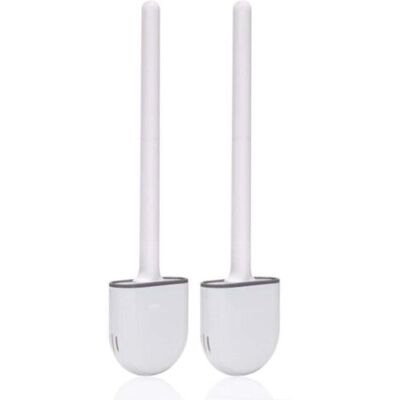ABYSSE Brosse Toilette Silicone,(2 Pièces) Brosse Toilettes Wc,brosse Wc Silicone Et Supportsavec Des Poils Doux Et Une Poignée Antidérapante Brosse Toilette Silicone Nettoyage Rapides Brosse Wc Suspe - Publicité ABYSSE Brosse Toilette Silicone,(2 Pièces) Brosse Toilettes Wc,brosse Wc Silicone Et Supportsavec Des Poils Doux Et Une Poignée Antidérapante Brosse Toilette Silicone Nettoyage Rapides Brosse Wc Suspe - Publicité