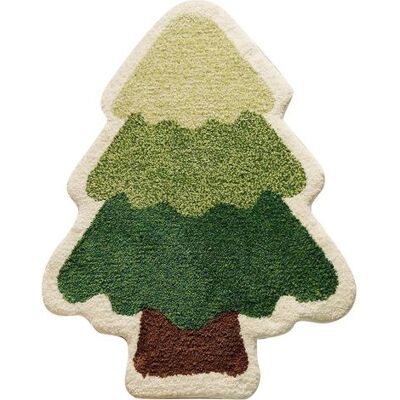 ABYSSE Tapis De Bain Sapin De Noël Pour Salon, Tapis Vert Avec Une Excellente Absorption Et Une Grande Facilité De Lavage, Tapis De Douche Antidérapant, Tapis De Porte De Baignoire Doux, Épais Et Durable, Dé - Publicité ABYSSE Tapis De Bain Sapin De Noël Pour Salon, Tapis Vert Avec Une Excellente Absorption Et Une Grande Facilité De Lavage, Tapis De Douche Antidérapant, Tapis De Porte De Baignoire Doux, Épais Et Durable, Dé - Publicité